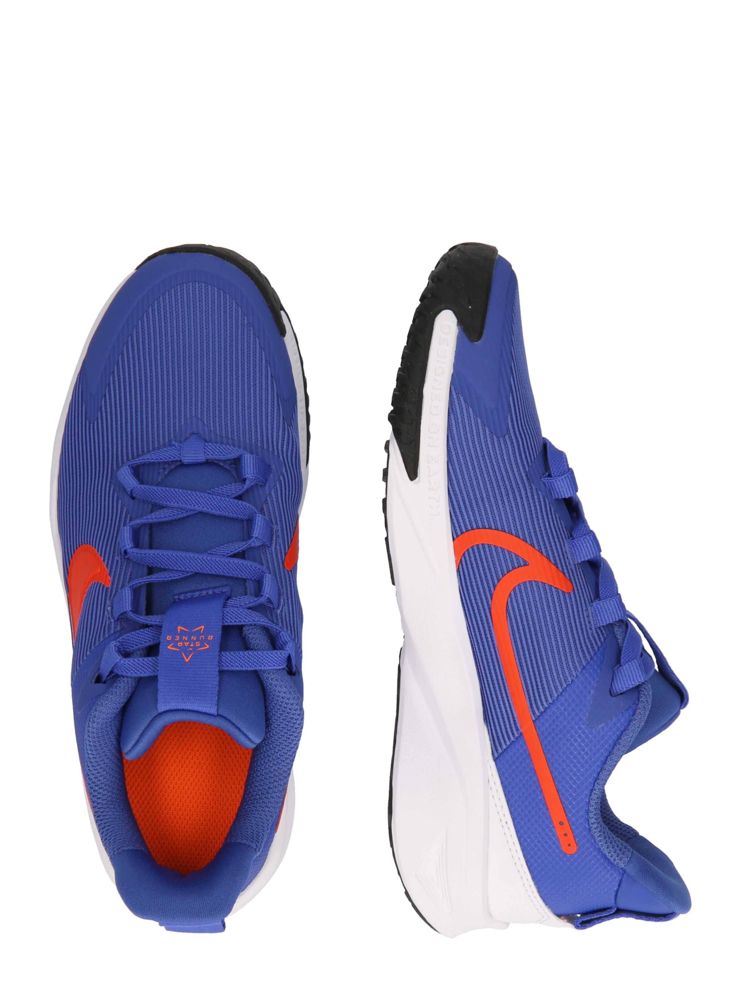 NIKE Sportschoen 'Star Runner 4' in Blauw