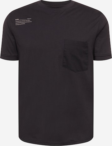 !Solid - Camiseta en negro: frente