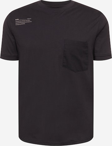 !Solid Shirt in Black: front