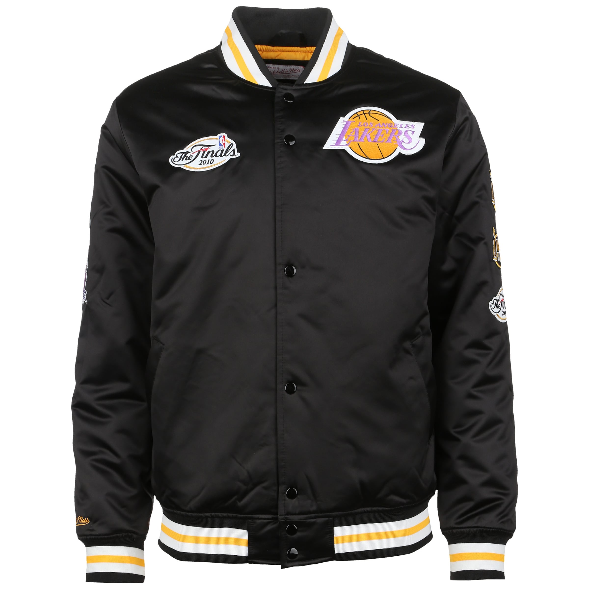 Männer Jacken Mitchell and Ness Jacke 'Los Angeles Lakers' in Schwarz - XV62176