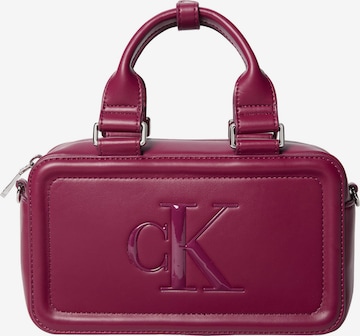 raudona Calvin Klein Rankinė 'BOLD ELONGATED MINI': priekis