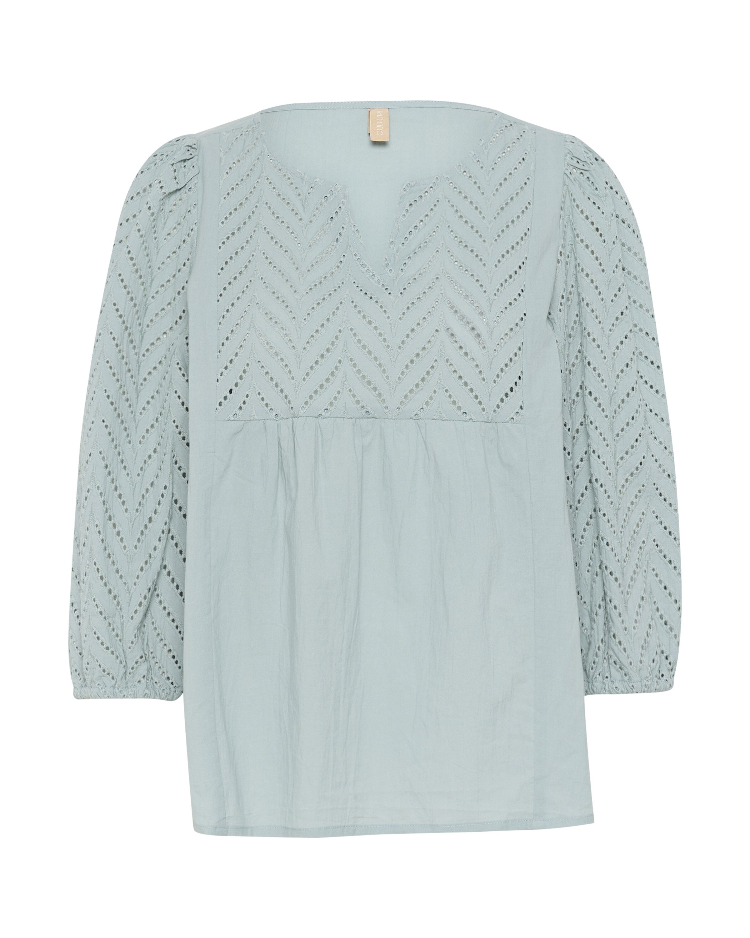 CULTURE Shirt 'CUToril' in Blue: front