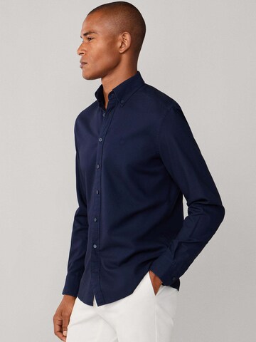 Hackett London Regular Fit Hemd in Blau