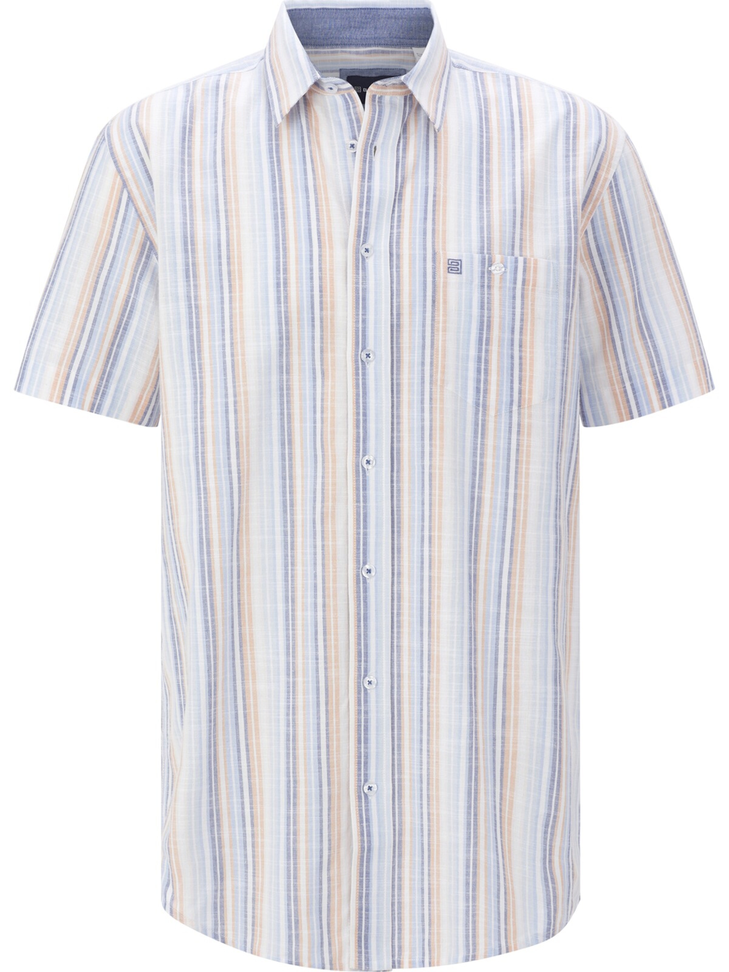 BABISTA Regular fit Button Up Shirt ' Torlan ' in Blue: front