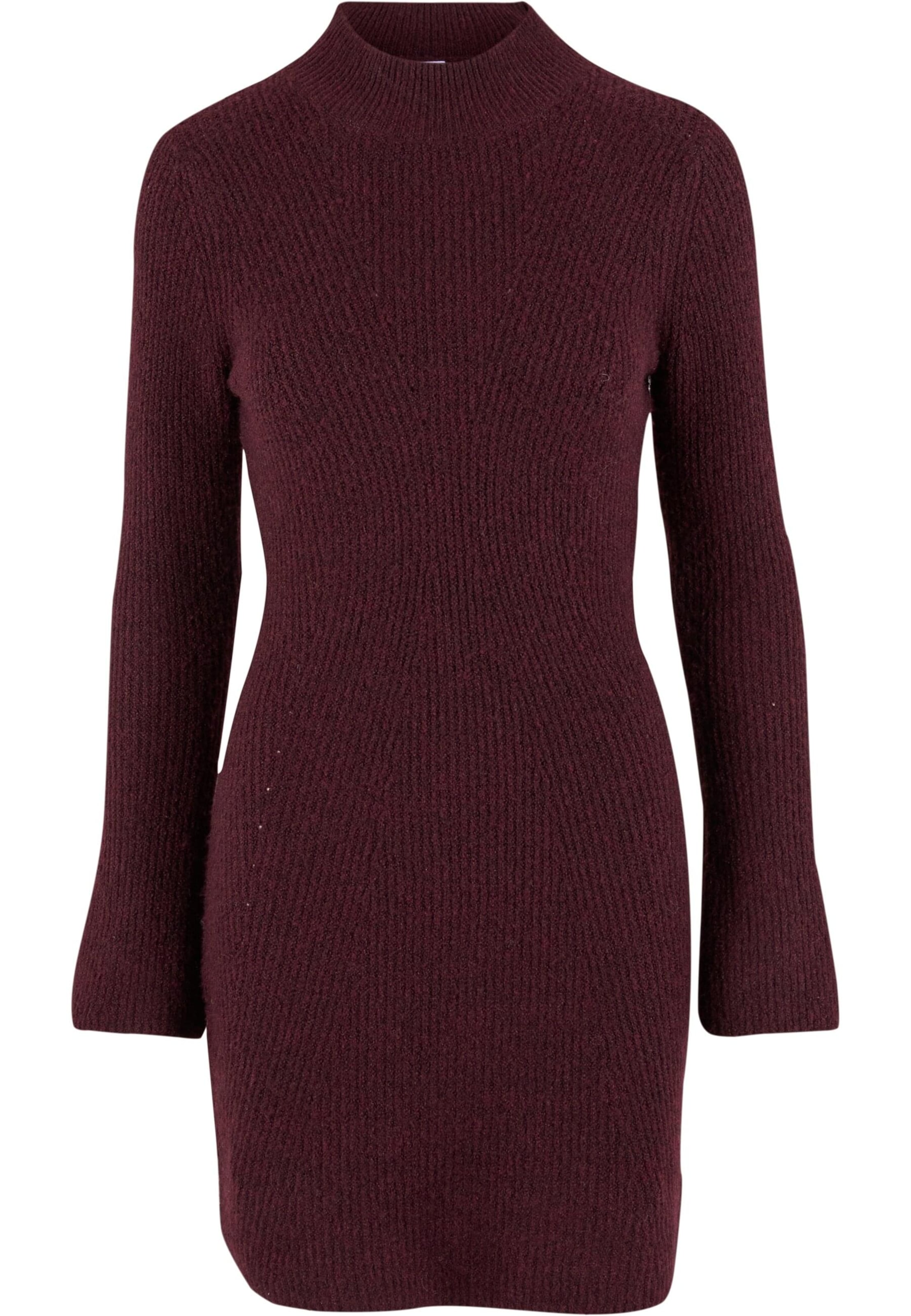 Noisy may Gebreide jurk 'NMNola' in Rood: voorkant