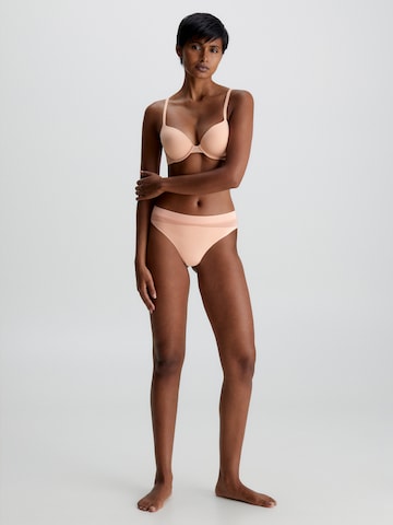 Calvin Klein Underwear Regular String 'Perfectly Fit Flex' in Beige