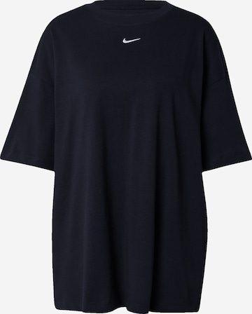 Nike Sportswear T-Shirt 'ESSNTL' in Schwarz: predná strana