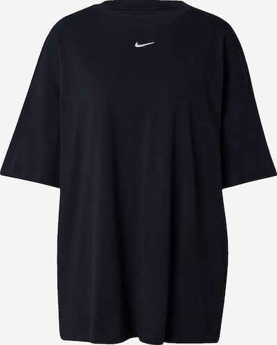 Nike Sportswear T-shirt 'ESSNTL' i svart / vit, Produktvy