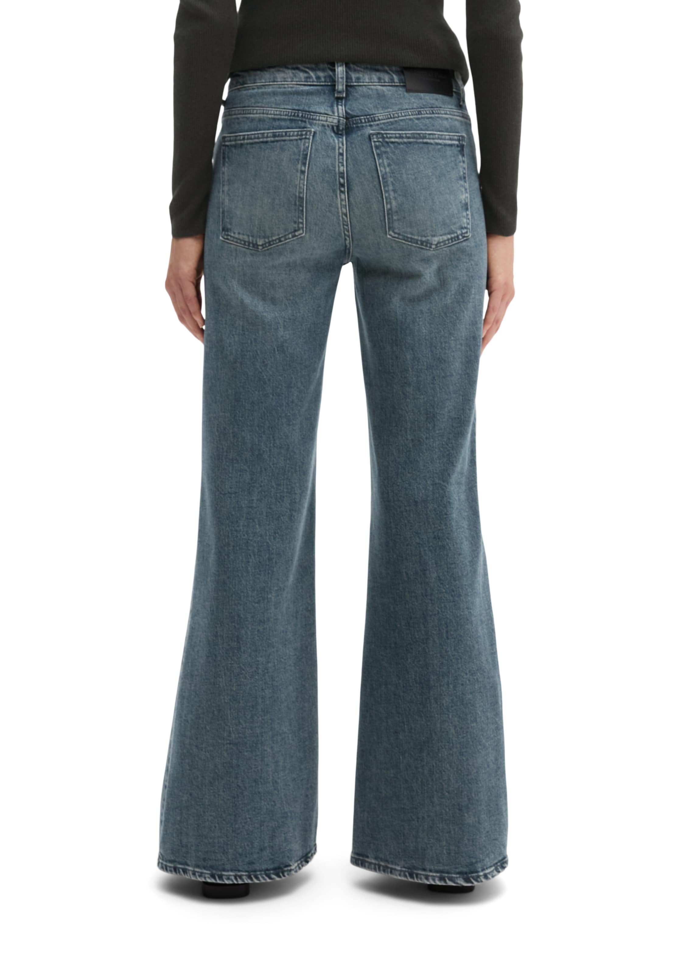 Marc O'Polo Flared Jeans in Grey