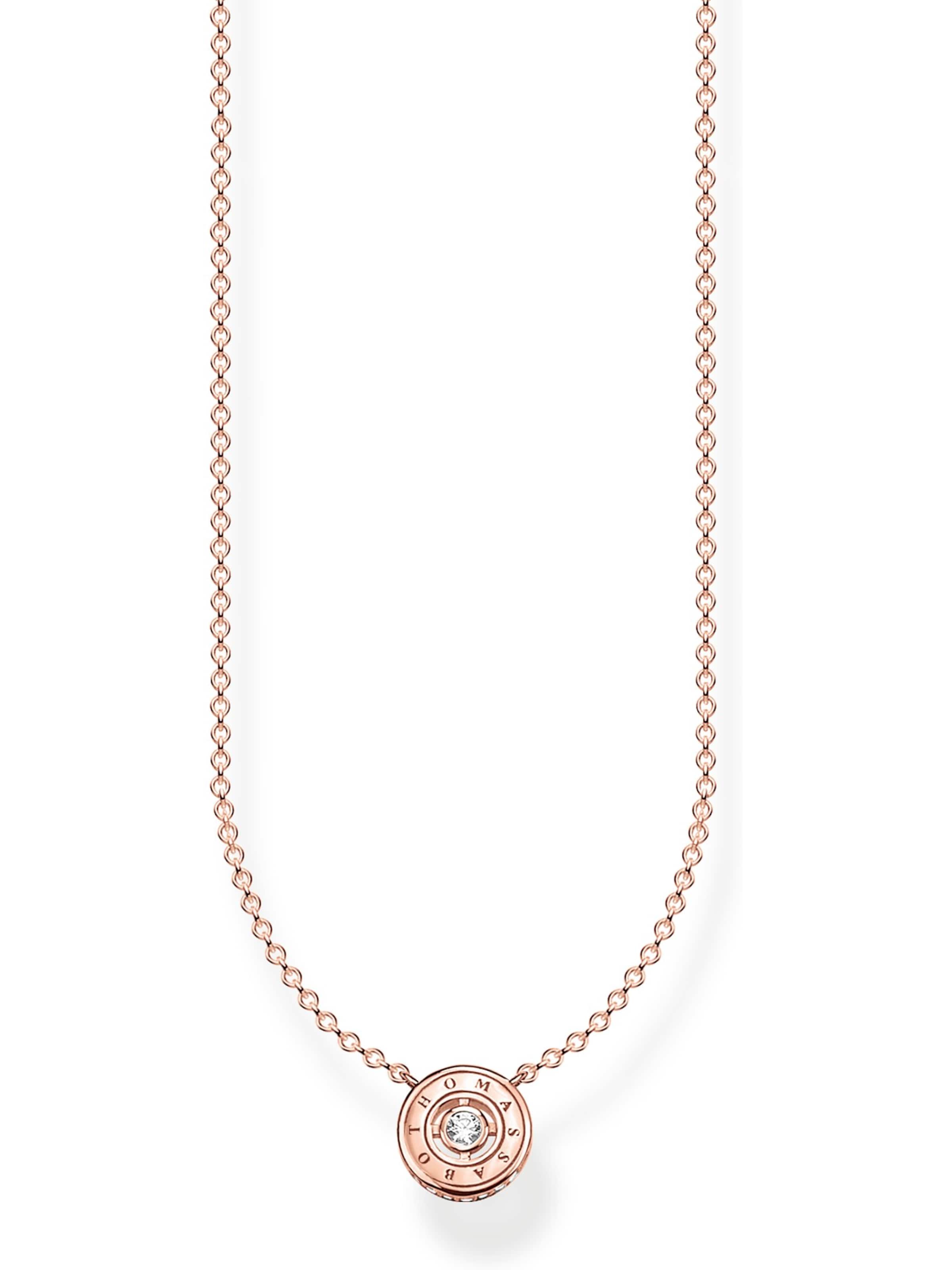 Thomas Sabo Kette in Gold: Vorderseite