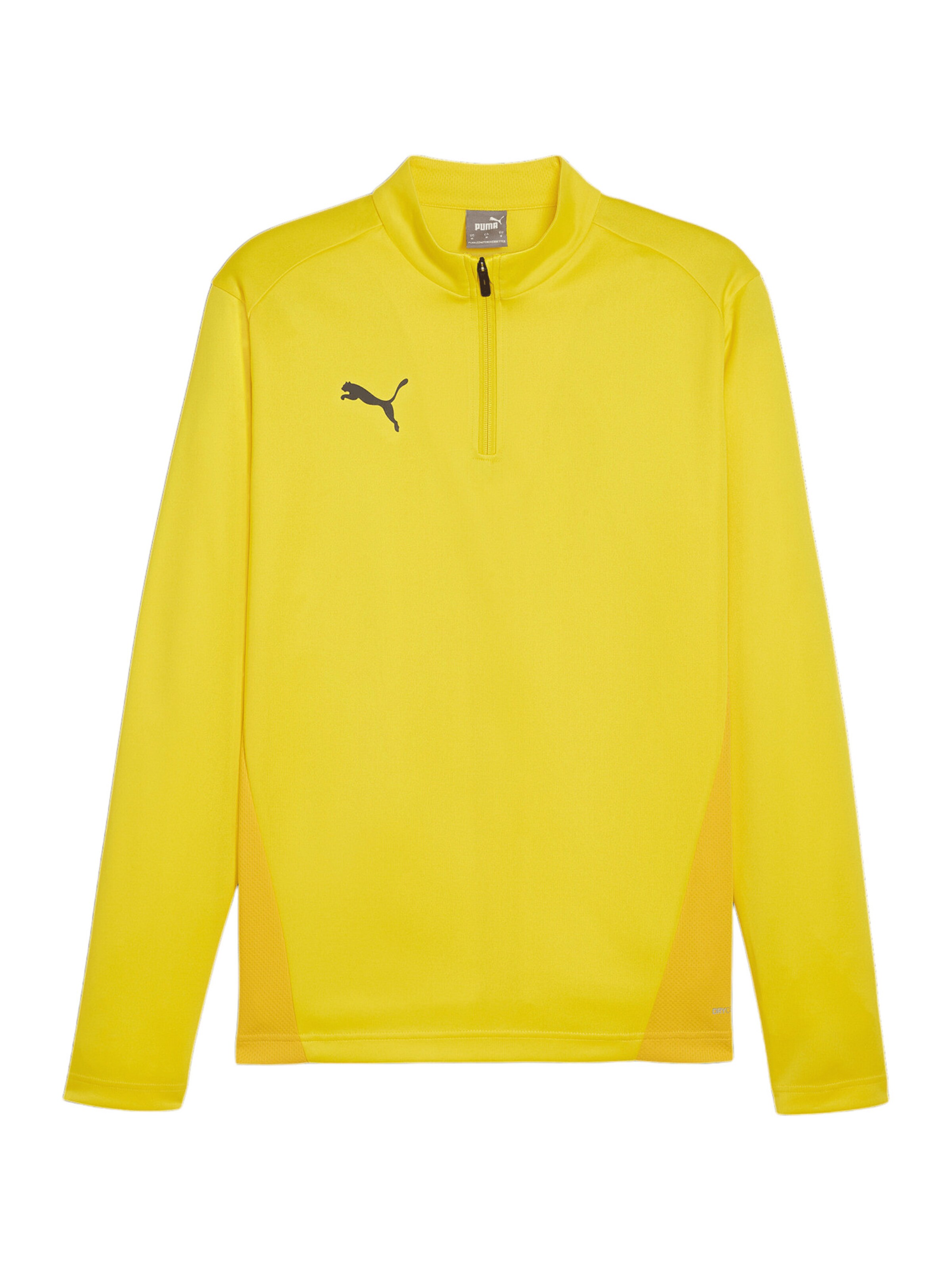 PUMA Funktionsshirt 'TeamGoal' in Gelb: Vorderseite