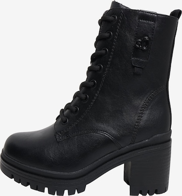 Bottines à lacets s.Oliver en noir : devant