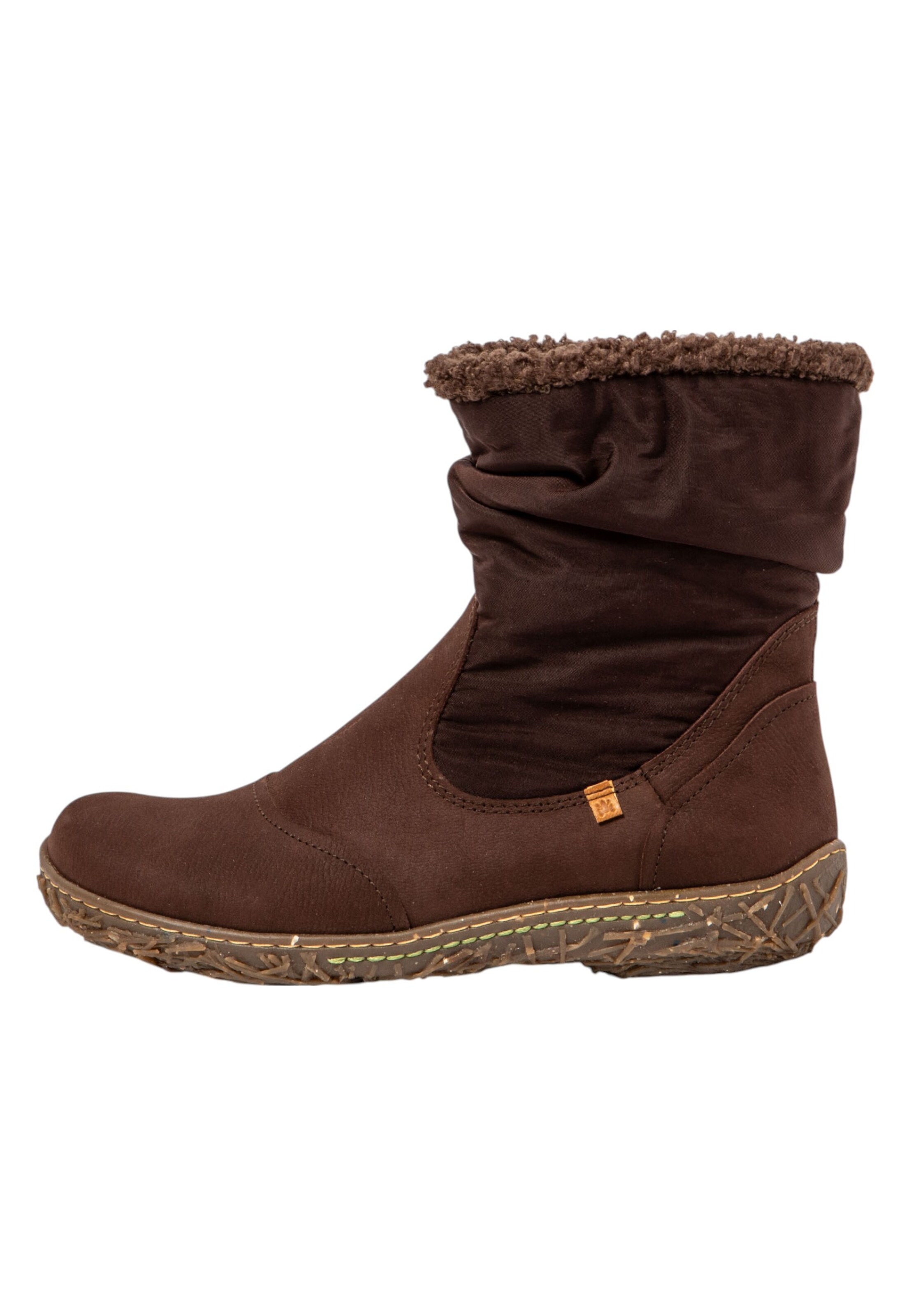 EL NATURALISTA Stiefelette 'Nido Ella' in Braun: Vorderseite