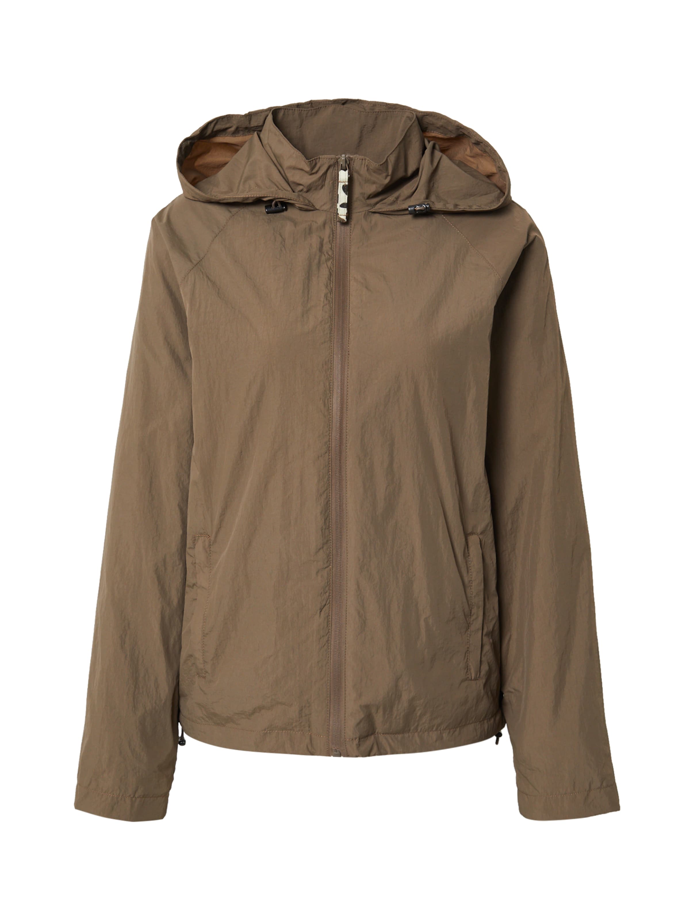 ABOUT YOU x Sofia Tsakiridou Преходно яке 'Melek' в кафяво: отпред