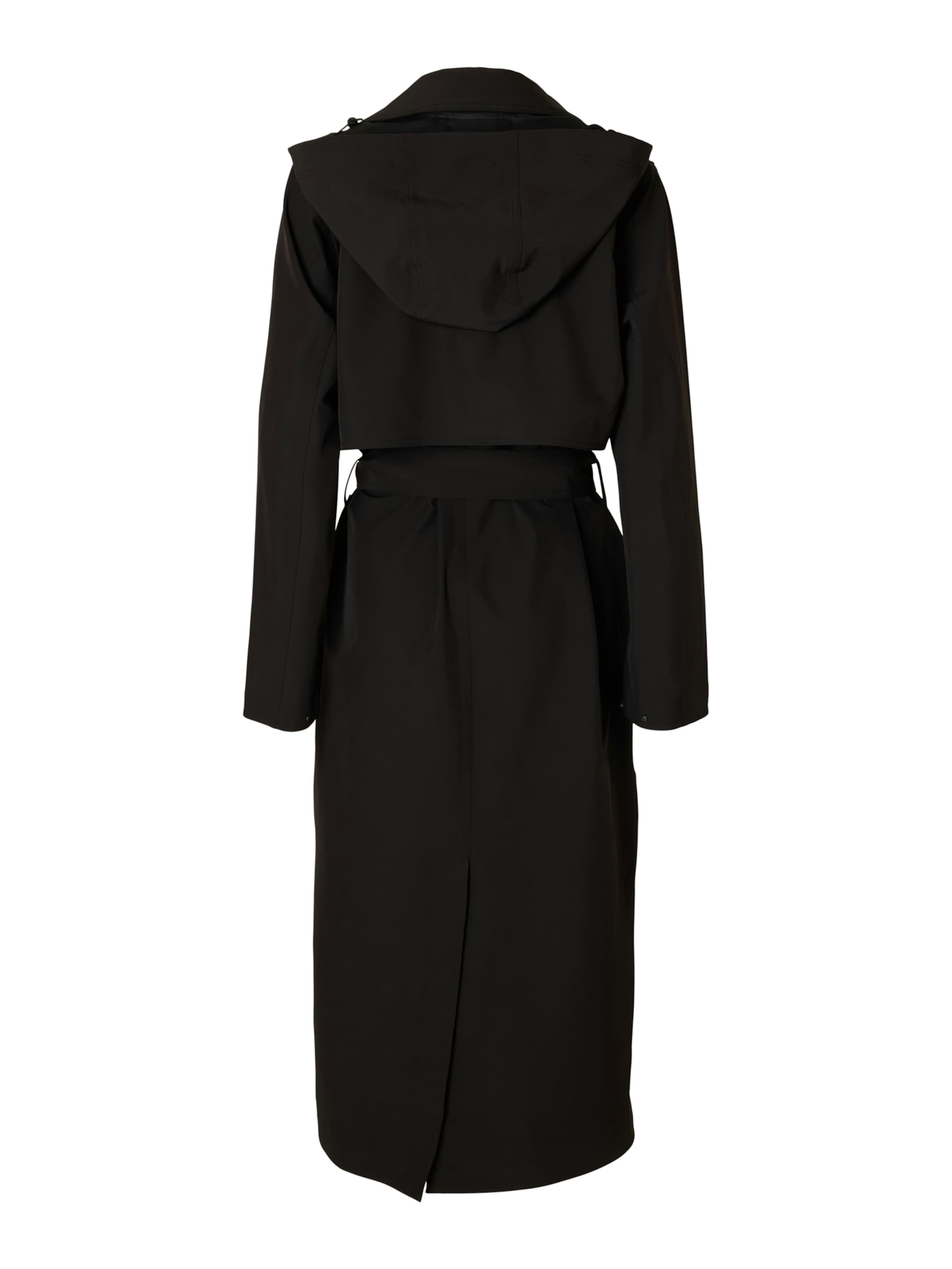 SELECTED Ανοιξιάτικο και φθινοπωρινό παλτό 'SLFAline Tech' σε μαύρο