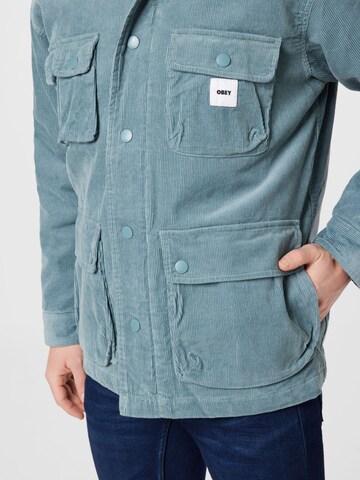 Obey Between-Season Jacket 'Eliot' in Blue