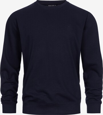 INDICODE JEANS Sweatshirt 'Holt' in Blauw: voorkant