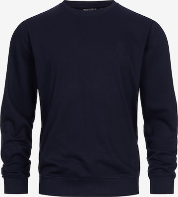 INDICODE JEANS Sweatshirt 'Holt' in Blauw: voorkant