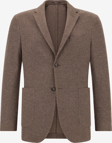 Veste de costume Boggi Milano en marron : devant