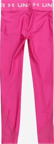 UNDER ARMOUR Skinny Sporthose in Pink