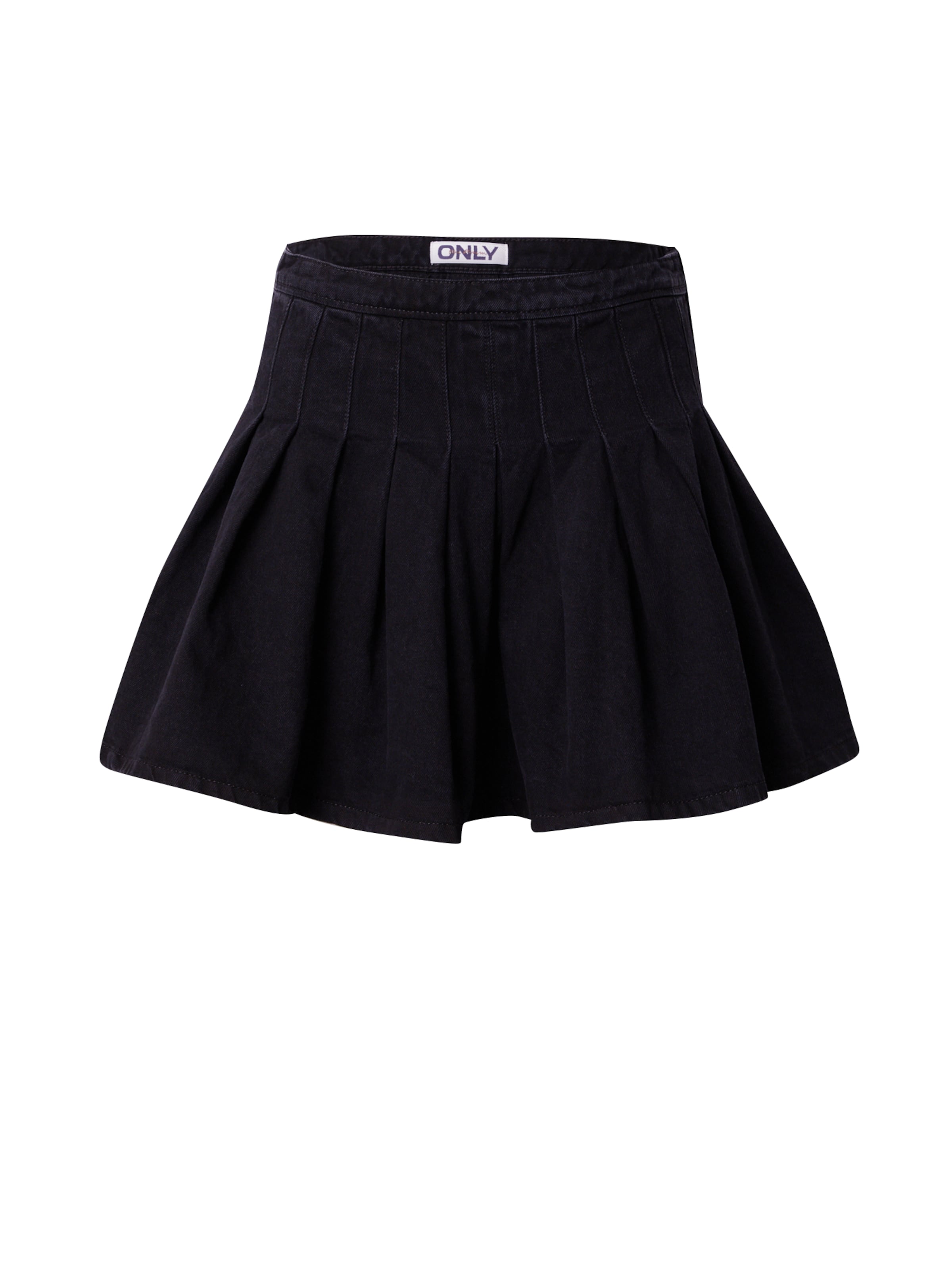 ONLY Kjol 'ONLJean' i svart: framsida