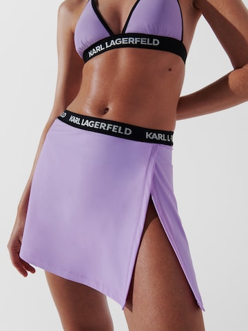 Karl Lagerfeld Skirt in Purple