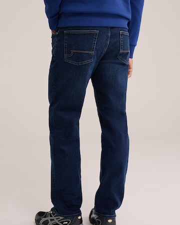 WE Fashion Regular Jeans in Blau