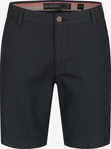Pantalon 'B799 ' INDICODE en noir : devant