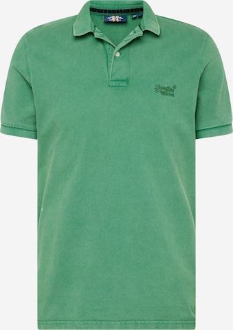 Superdry Shirt in Groen: voorkant