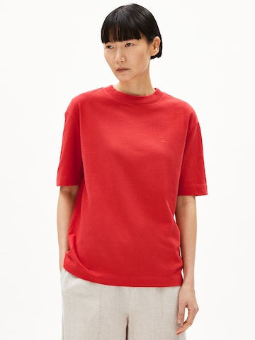 ARMEDANGELS T-Shirt TARJAA in Rot: Vorderseite