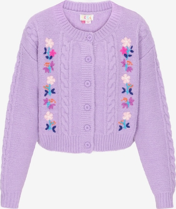 IZIA Oversized vest 'Fashion Look' in Lila: voorkant