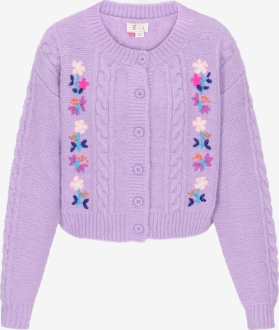 IZIA Oversized kardigan 'Fashion Look' - nebeská modř / světle fialová / pink / růžová, Produkt