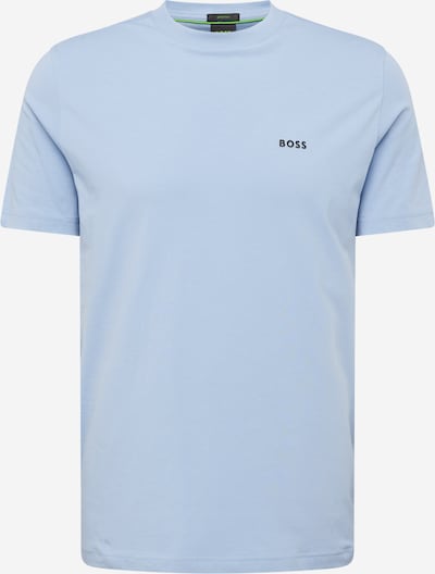 BOSS T-Shirt in hellblau / schwarz, Produktansicht