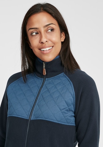 Oxmo Fleece jacket 'Malin' in Blue