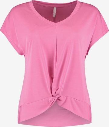 Hailys - Camiseta 'Fa44bia' en rosa: frente
