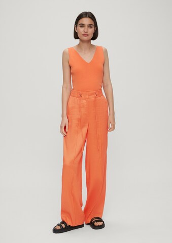 s.Oliver BLACK LABEL Top in Orange