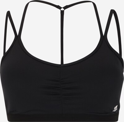 ADIDAS SPORTSWEAR Soutien-gorge de sport 'Essentials Light-Support' en noir / blanc, Vue avec produit