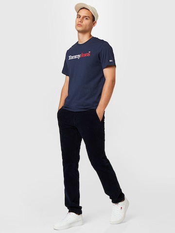 mėlyna Tommy Jeans Marškinėliai