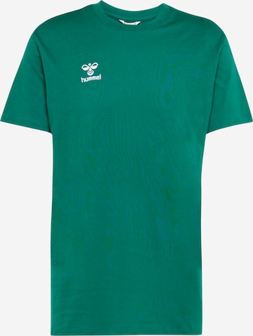 Hummel Functioneel shirt 'GO 2.0' in Groen: voorkant