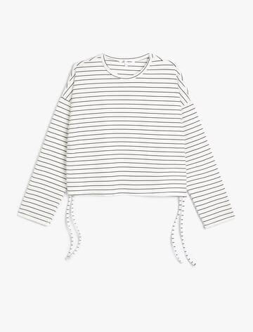 Koton Sweatshirt in White: front