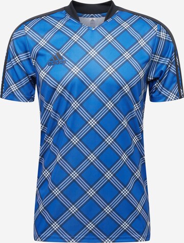 ADIDAS SPORTSWEAR Performance Shirt 'Tiro' in Blue: front