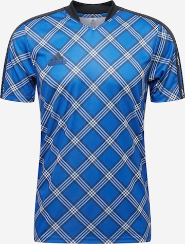 ADIDAS SPORTSWEAR Performance Shirt 'Tiro' in Blue: front