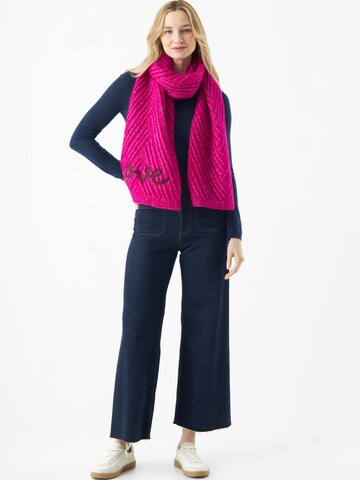 Écharpe CODELLO en rose