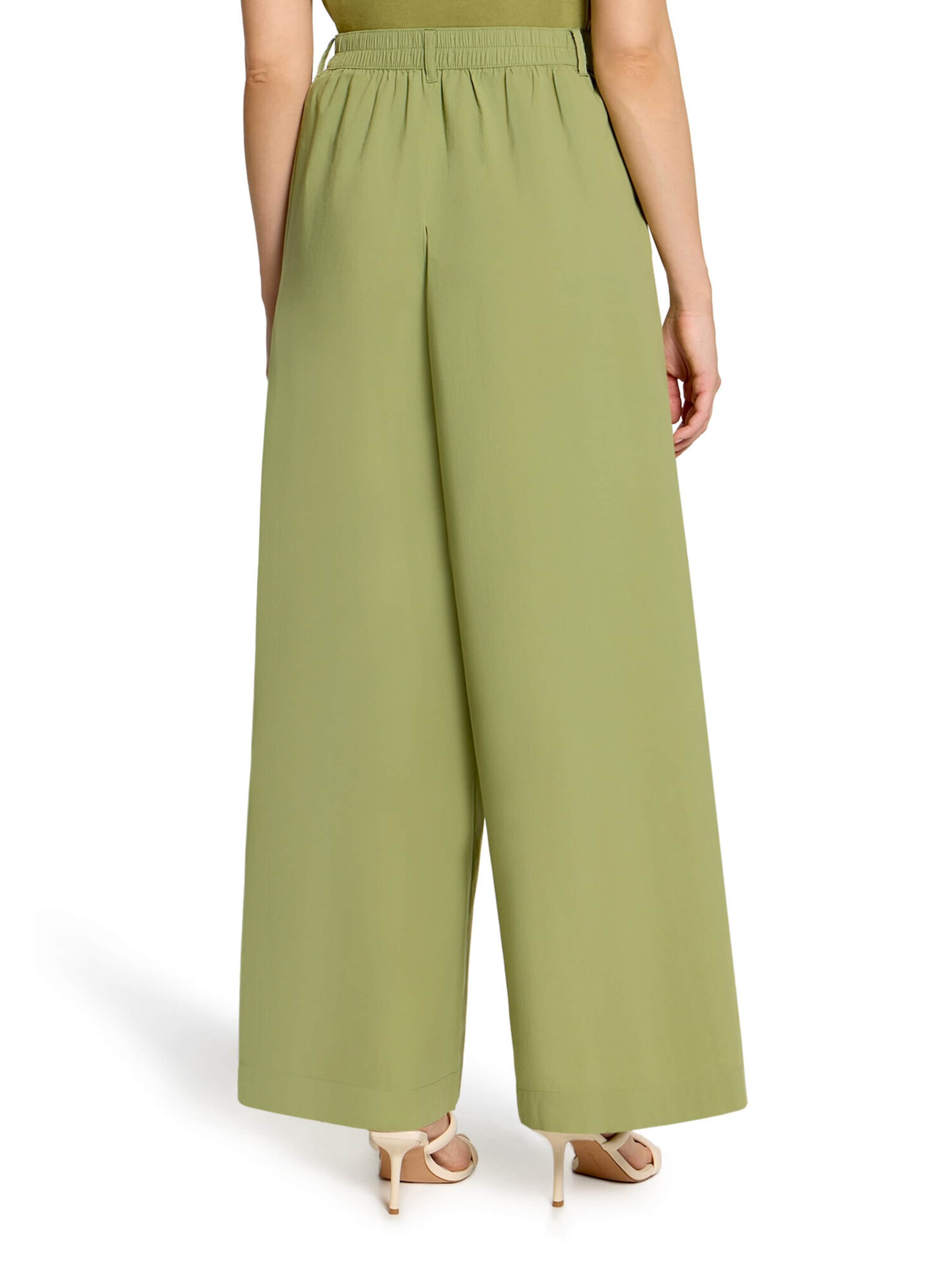 Loosefit Pantalon Cartoon en vert