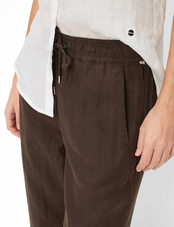 BRAX Loose fit Trousers in Brown