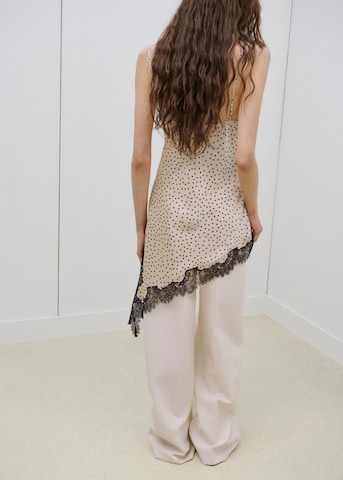 MANGO Топ в бежово