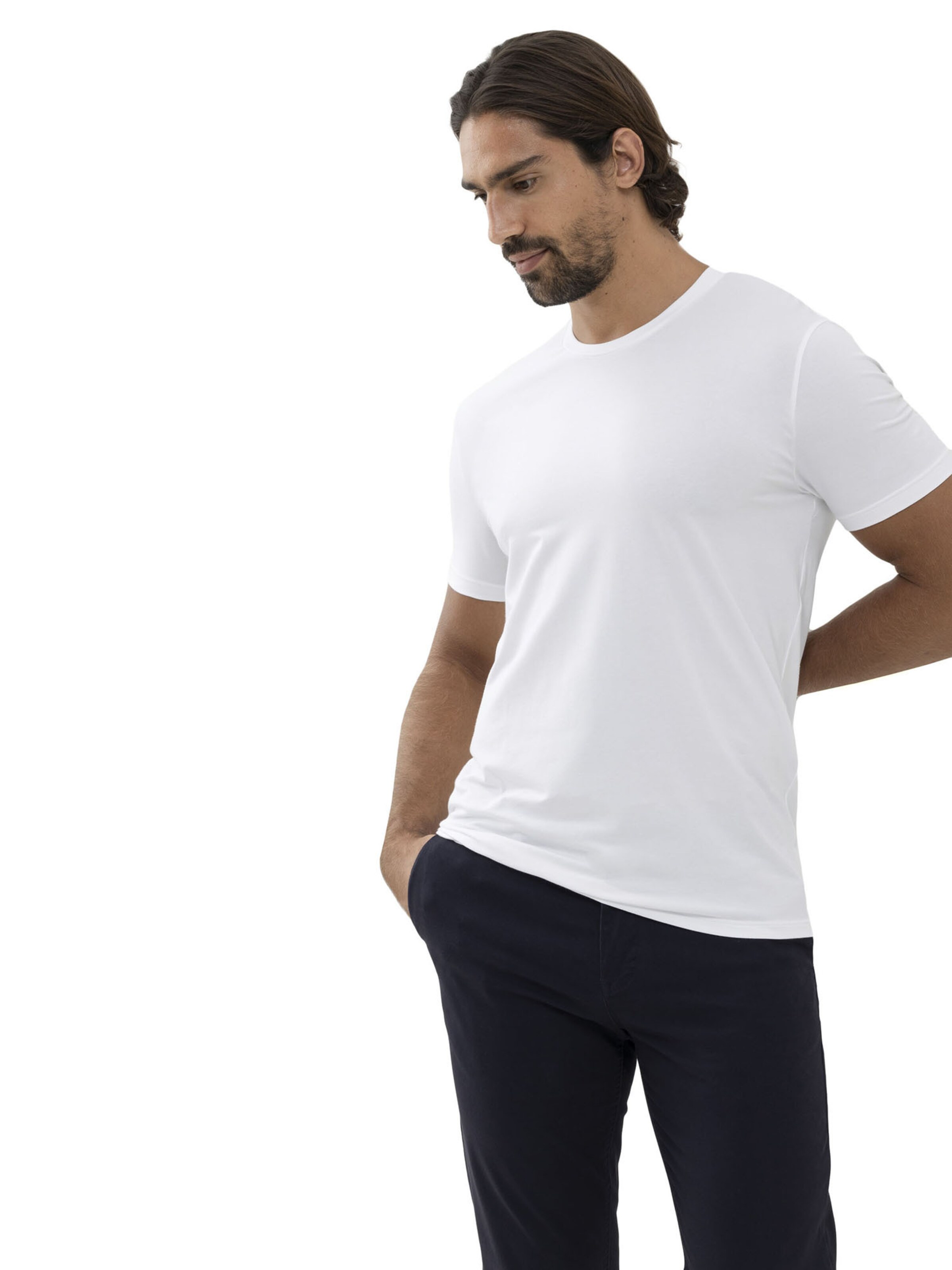 Mey Shirt in Wit: voorkant