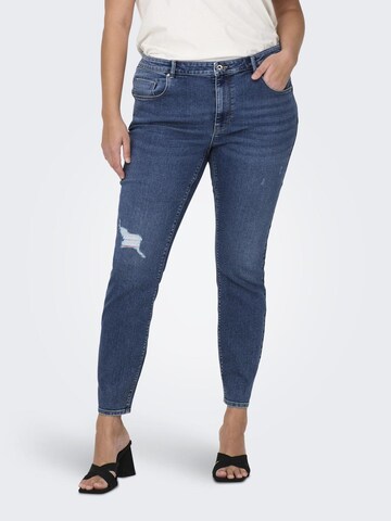 Skinny Jean 'CARDAISY' ONLY Carmakoma en bleu : devant