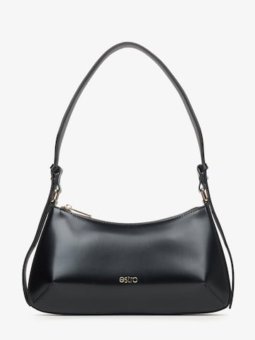 Estro Shoulder Bag '87707' in Black: front