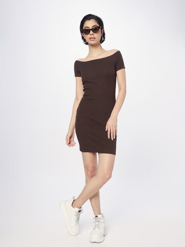 Urban Classics Dress in Brown